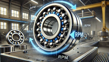 rappresentazione della problematica e dell'utilizzo dei cuscinetti a alti giri