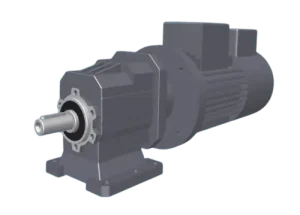 immagine riduttore coassiale CHC completo di motore e kit servo ventola