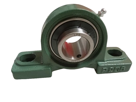 Supporto UCP 214 in ghisa con cuscinetto autoallineante foro 70 mm