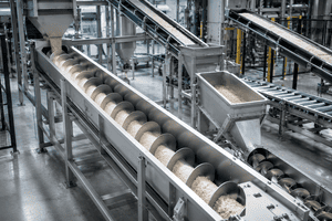 Coclee industriali automatiche per trasporto continuo materiale sfuso