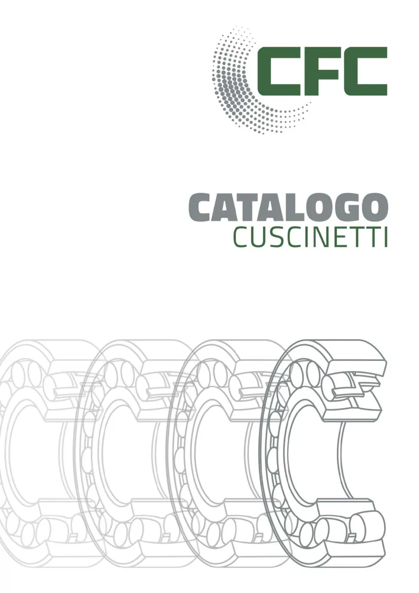 Pagina 001 del catalogo CFC: Apertura e dati generali
