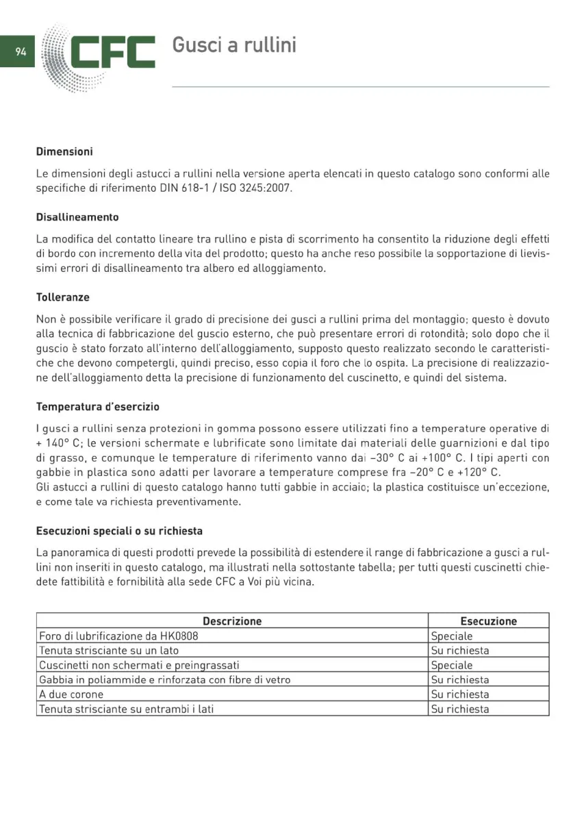 Pagina 095 del catalogo CFC: Gusci a rullini