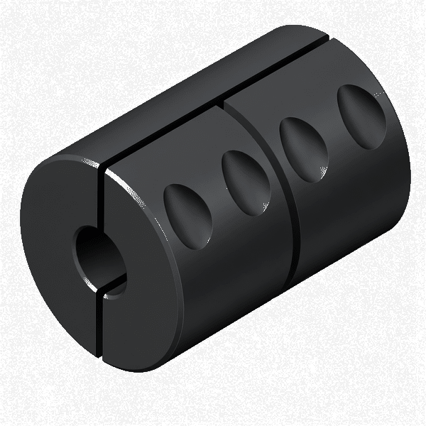 Giunto rigido scomponibile GRS-010 vista 3D