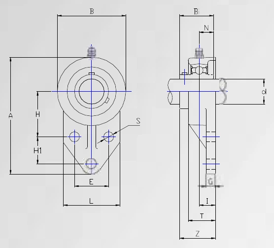 Disegno tecnico quotato UCFB 200