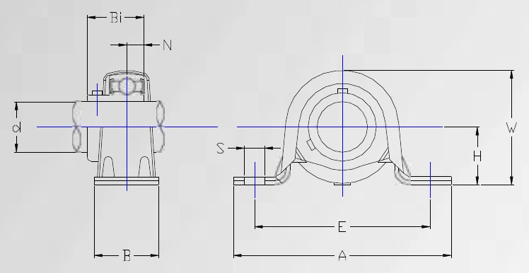 Disegno tecnico quotato UBPP 200