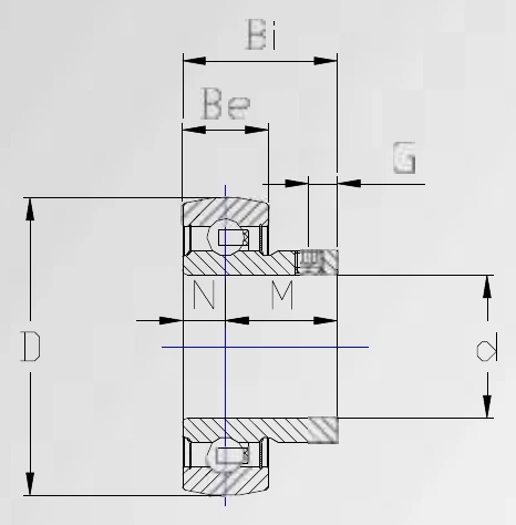 Disegno tecnico quotato UB 200